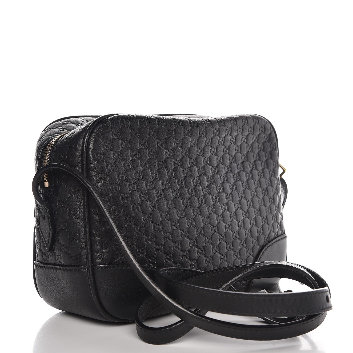 Gucci Microguccissima Mini Bree Messenger Bag Black 3 of 9