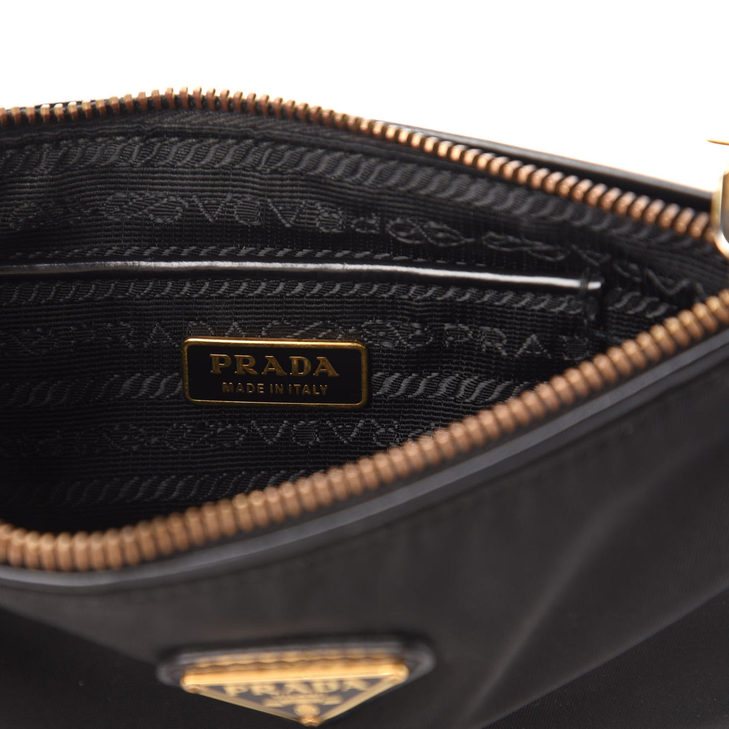 Tessuto Nylon Pochette Black