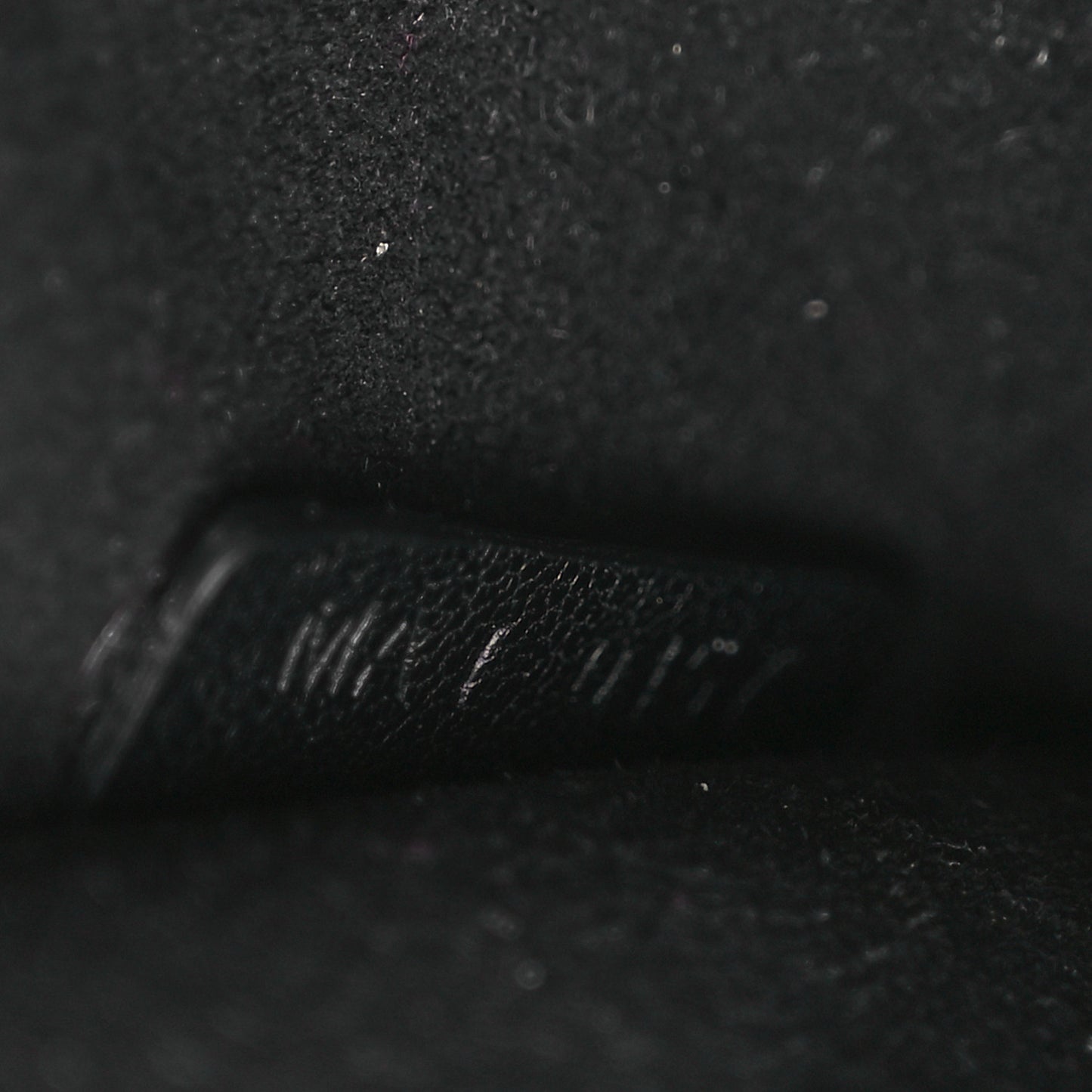 Calfskin Infinity Flap Clutch Black