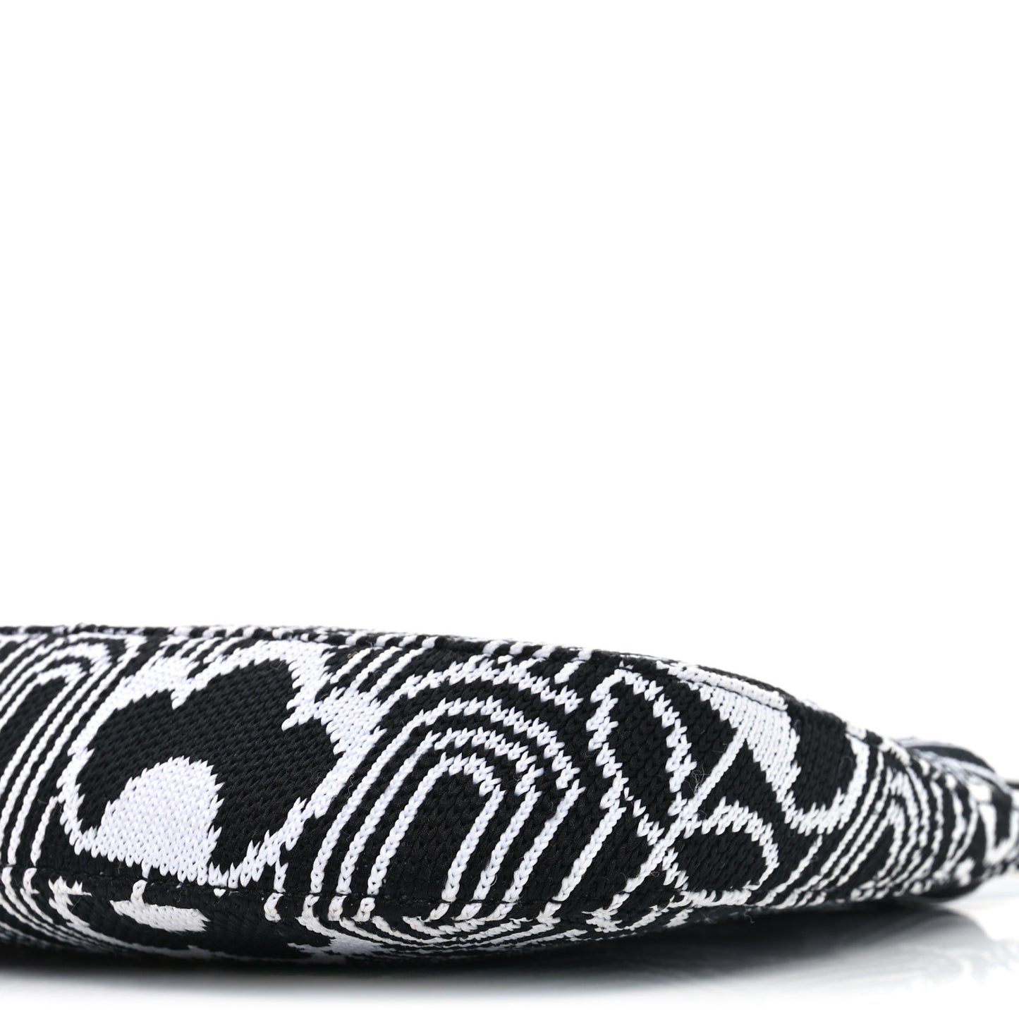 Maglia Jacquard Cleo Shoulder Bag Black White