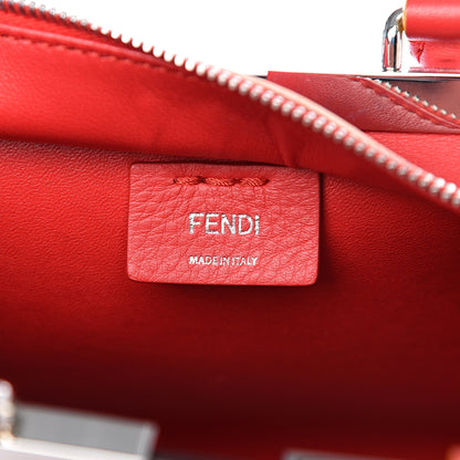 Fendi Vitello Dolce Mini 3jours Tote Fiamma 5 of 10