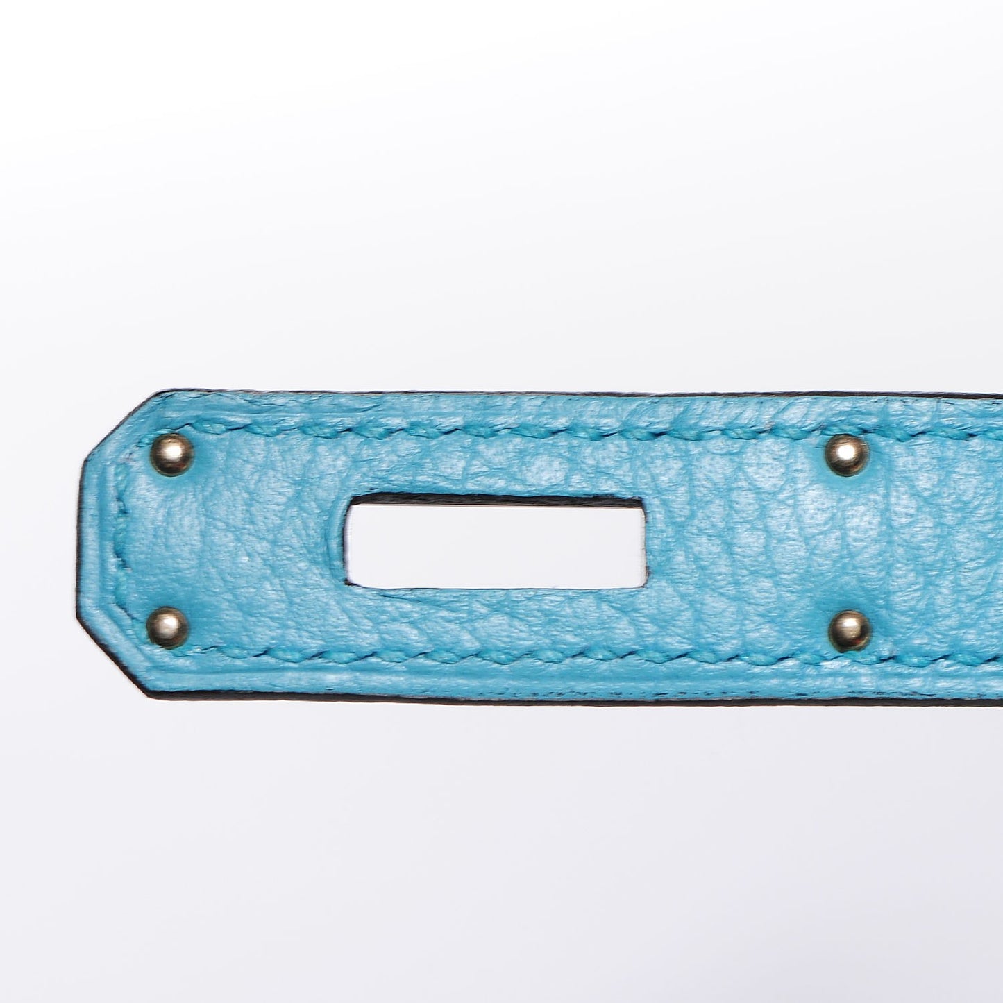 Togo Birkin 35 Bleu Saint Cyr