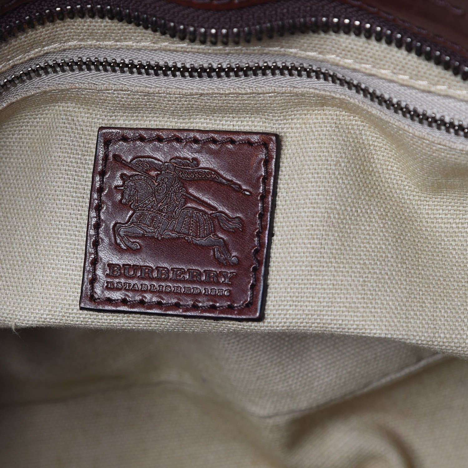 Burberry Canvas Mega Check Lowry Brown 8 of 26