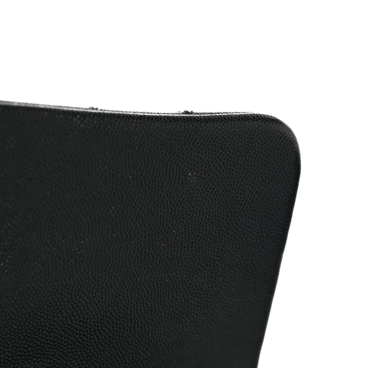 Caviar Lizard Quilted Medium Coco Handle Flap Black