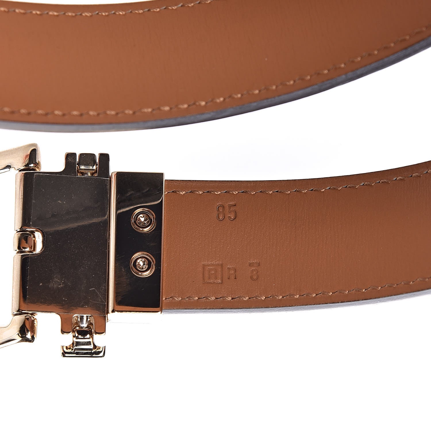 Hermes Box Womens Java Belt 85 Black 5 of 7