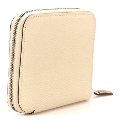 Hermes Epsom Silk'In Compact Wallet Nata 3 of 8