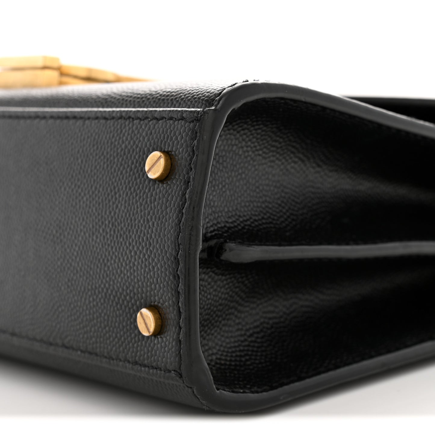 Grain de Poudre Mini Classic Monogram Cassandra Top Handle Black