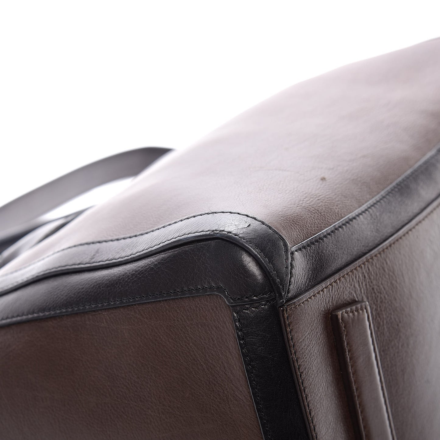 Calfskin Medium Bi-Color Antigona Brown Black