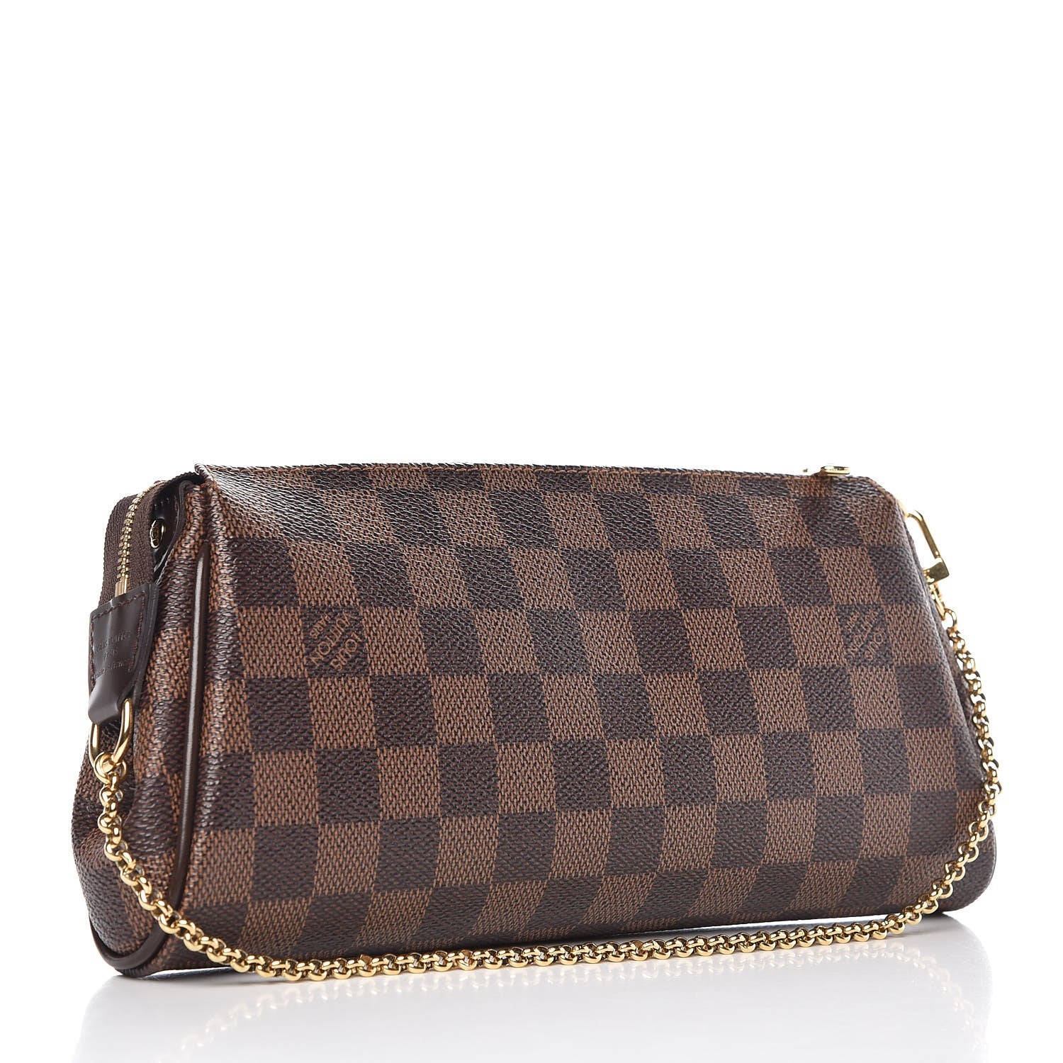 Louis Vuitton Damier Ebene Eva Clutch 3 of 8