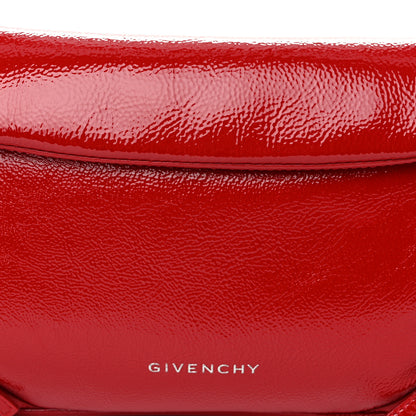 Givenchy Patent Calfskin Small P'tit Voyou Shoulder Bag Red 9 of 12