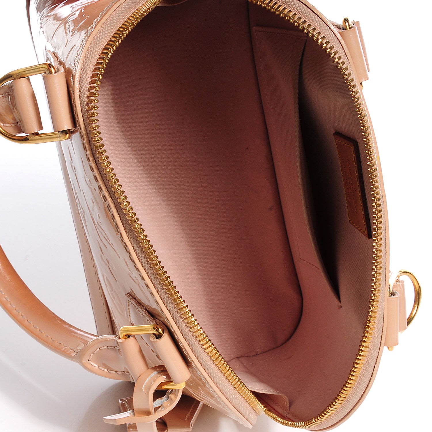 Louis Vuitton Vernis Alma BB Rose Florentin 5 of 7