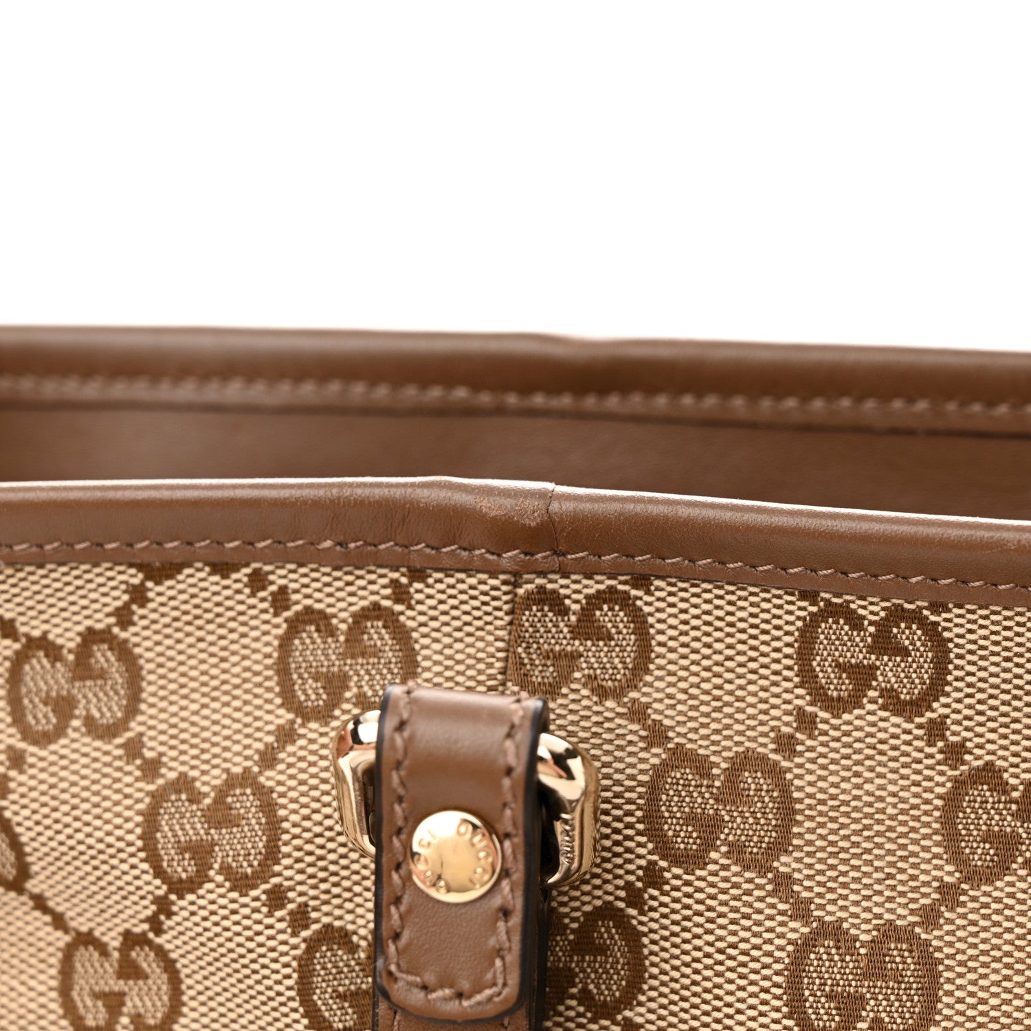 Gucci GG Supreme Monogram Medium Joy Tote Brown 12 of 15