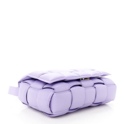 Bottega Veneta Nappa Maxi Intreccio Padded Cassette Crossbody Bag Lavender 4 of 12