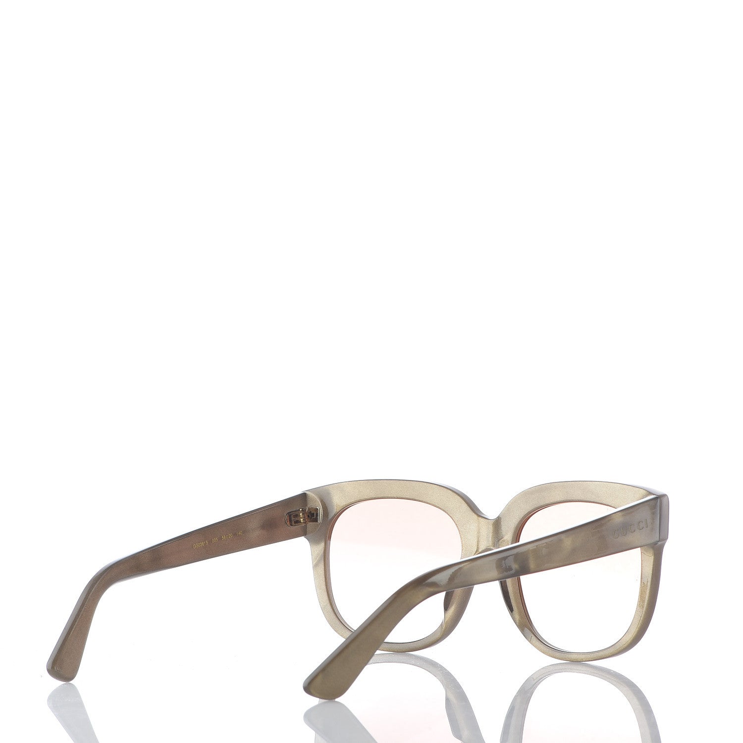 Gucci Square Frame GG0361S Sunglasses Beige 4 of 8