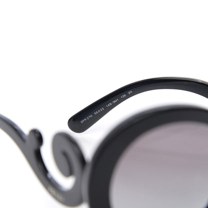 Prada Baroque Sunglasses SPR 27N Black 5 of 8