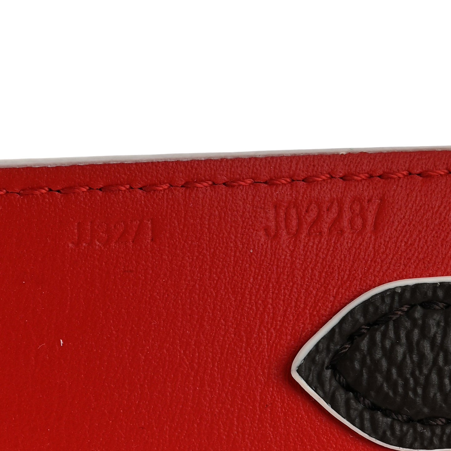 Monogram Bandouliere Shoulder Strap Red