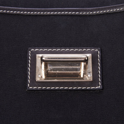 Hermes Toile Officier Mini Buenaventura Messenger Black 8 of 8