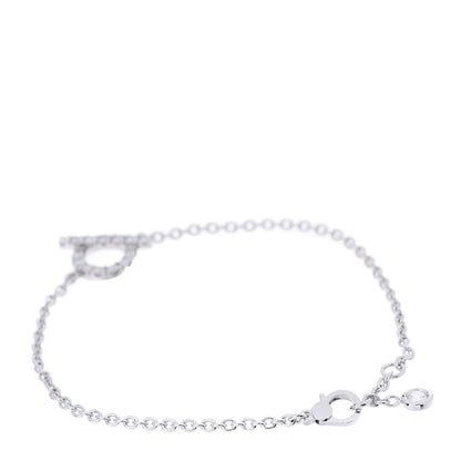 Hermes 18K White Gold Diamond Finesse Bracelet ST 3 of 5