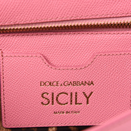 Dolce & Gabbana Dauphine Embellished Medium Miss Sicily Satchel Pink 10 of 11