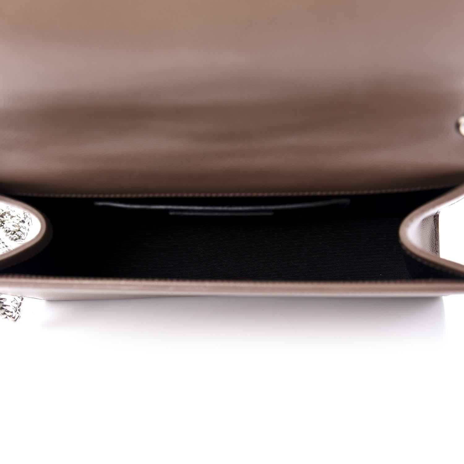 Saint Laurent Grain De Poudre Medium Monogram Kate Satchel Fard 5 of 9