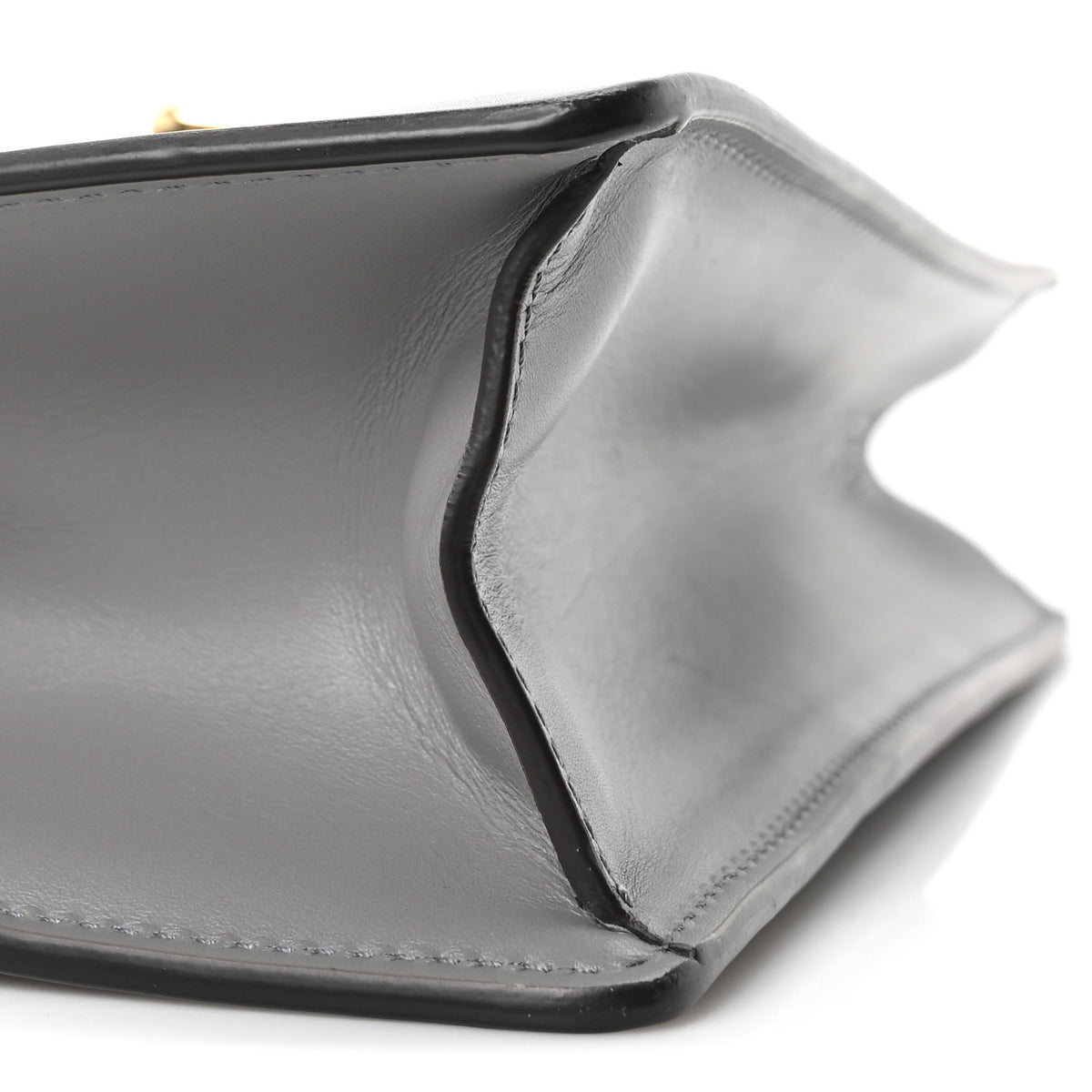 Gucci Calfskin Small Sylvie Shoulder Bag Deep Grey 9 of 10