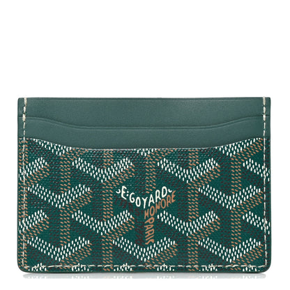 Goyard Goyardine Saint Sulpice Card Holder Green 1 of 4