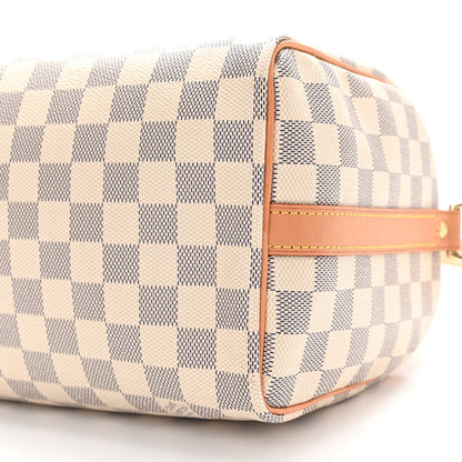 Louis Vuitton Damier Azur Speedy Bandouliere 25 10 of 10