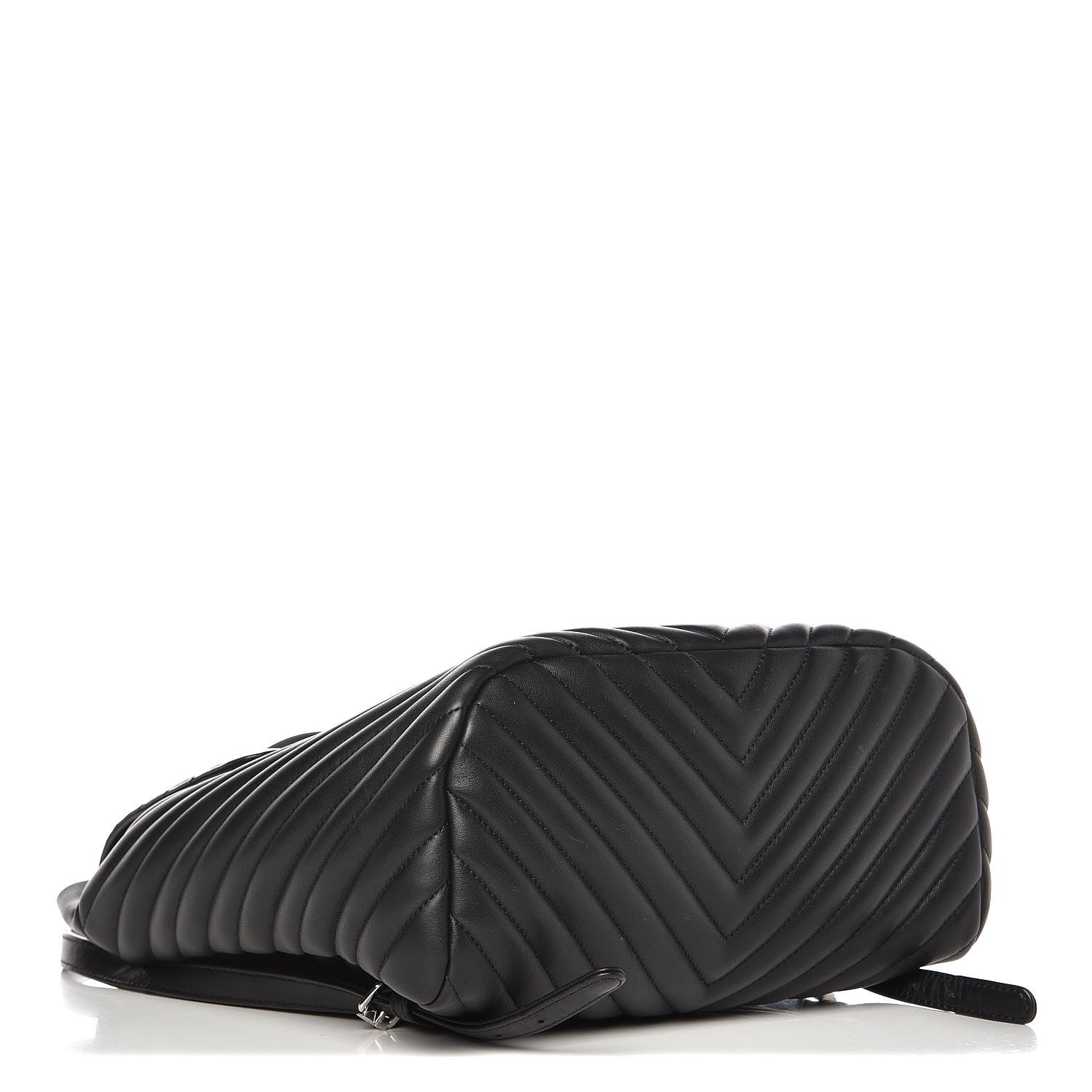 Chanel Calfskin Chevron Quilted Large Urban Spirit Backpack Black 4 of 8
