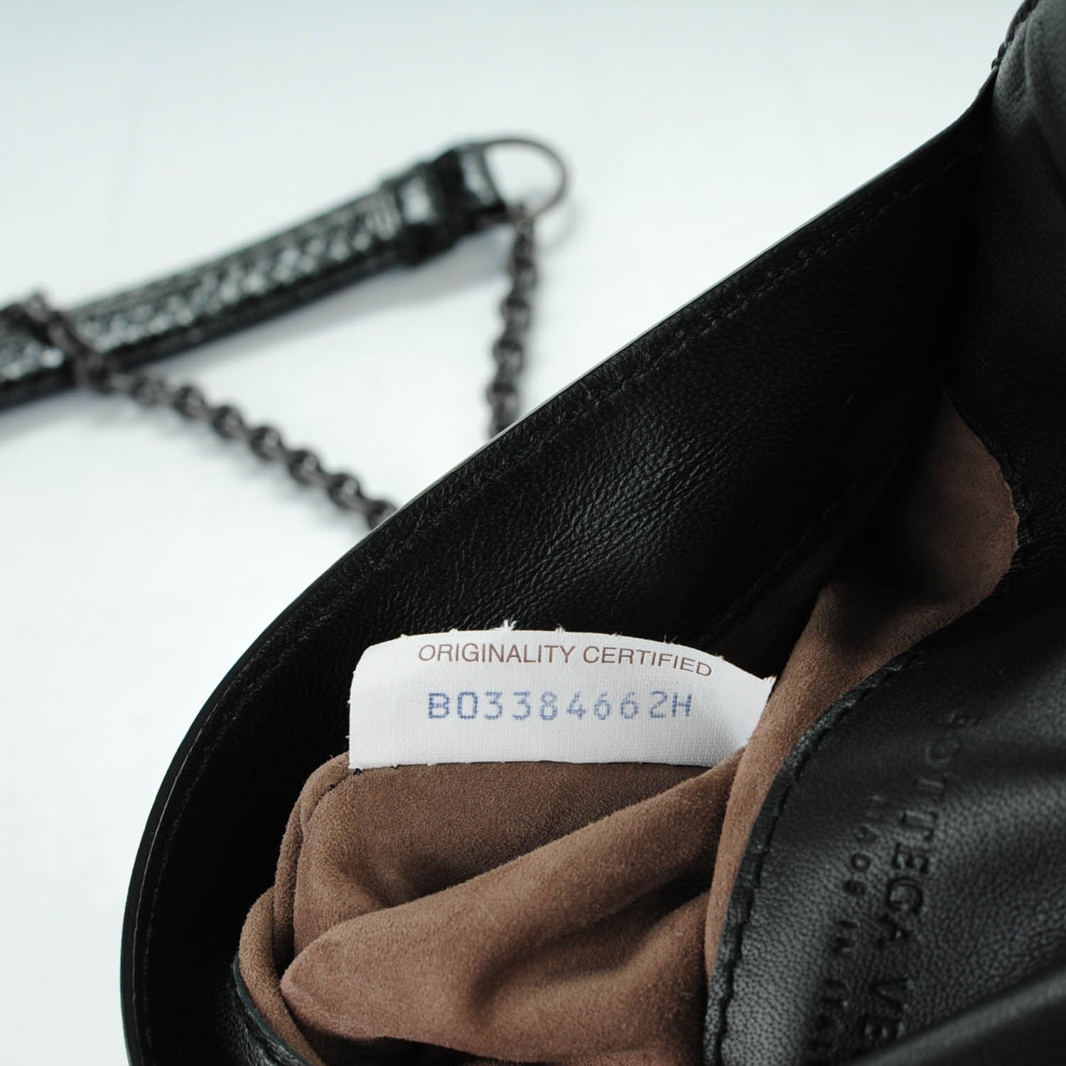 Bottega Veneta Nappa Intrecciato Ayers Small Chain Crossbody Nero Black 7 of 7