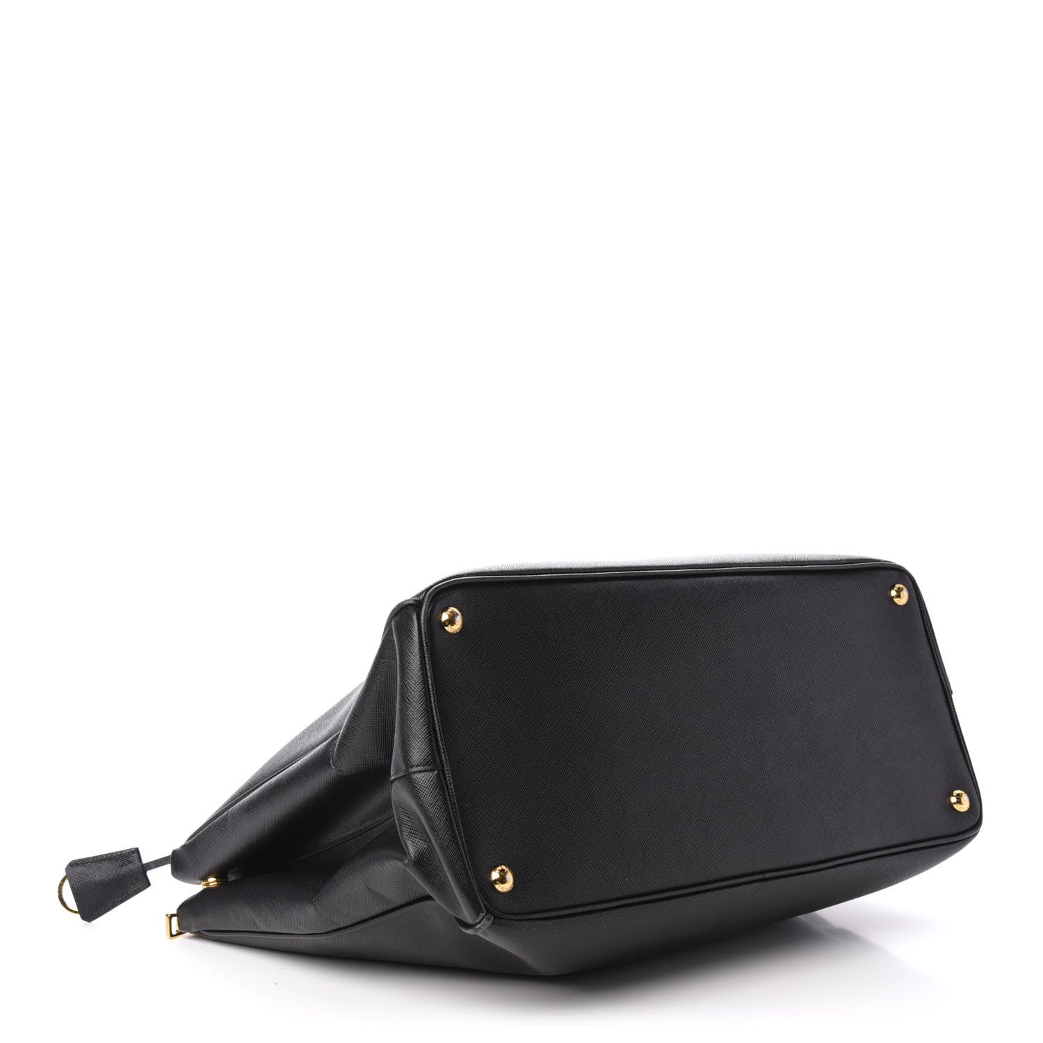 Prada Saffiano Lux Extra Large Galleria Double Zip Tote Black 4 of 9