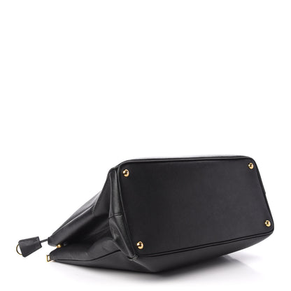 Prada Saffiano Lux Extra Large Galleria Double Zip Tote Black 4 of 9