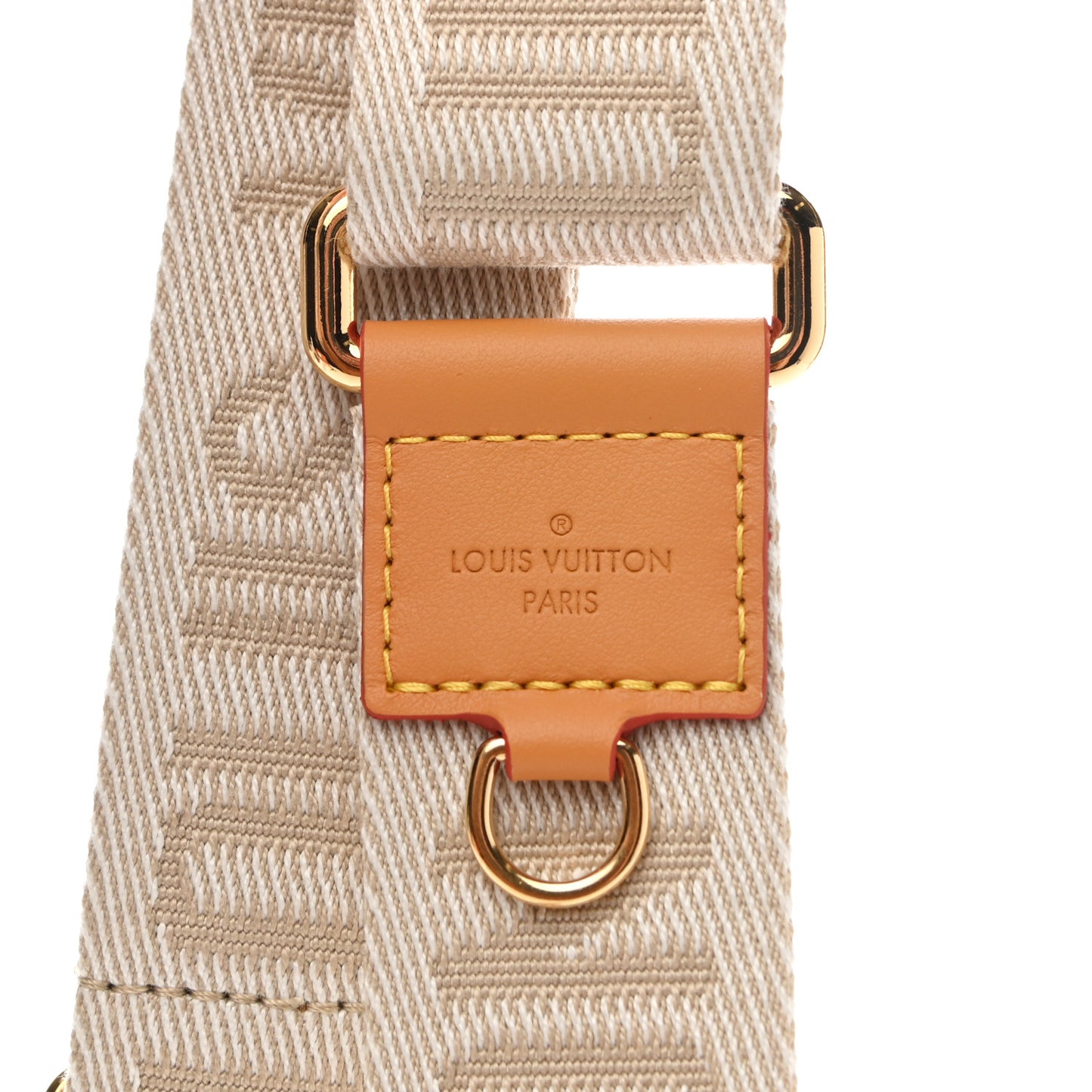 Nylon Petite Malle Souple Shoulder Strap Creme