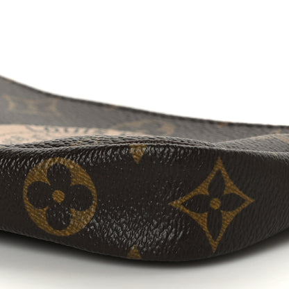 Louis Vuitton Monogram Complice Trunks and Bags Mini Pochette Accessories Beige 8 of 8