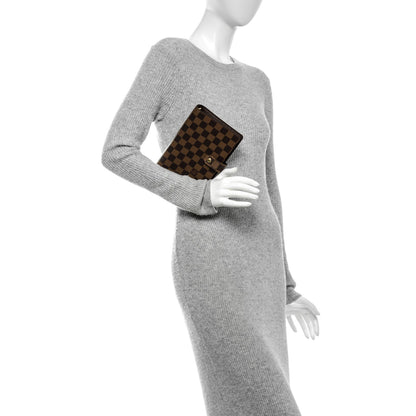 Louis Vuitton Damier Ebene Medium Ring Agenda Cover 2 of 7