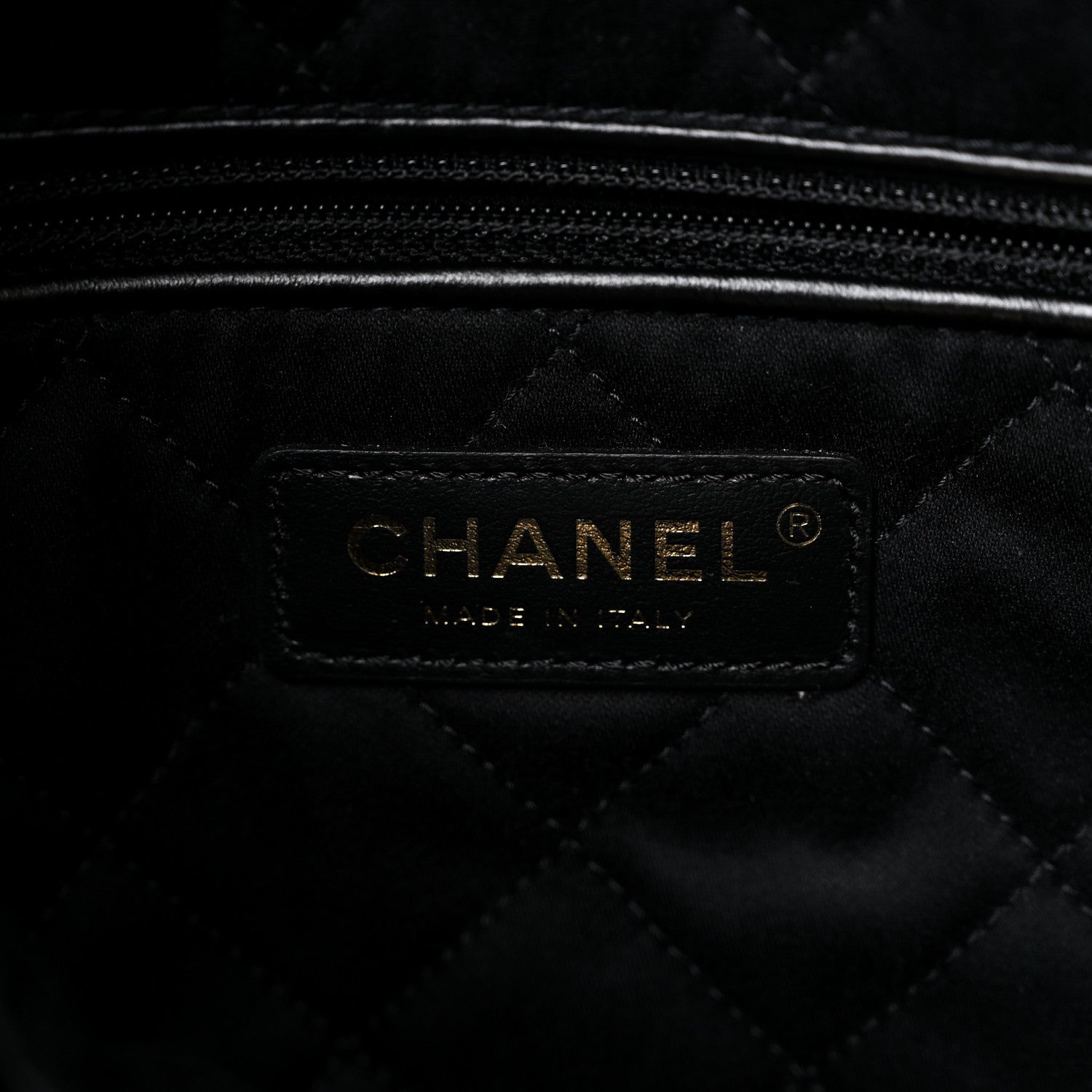 Chanel Shiny Calfskin Quilted Small Chanel 22 Black 8 of 10