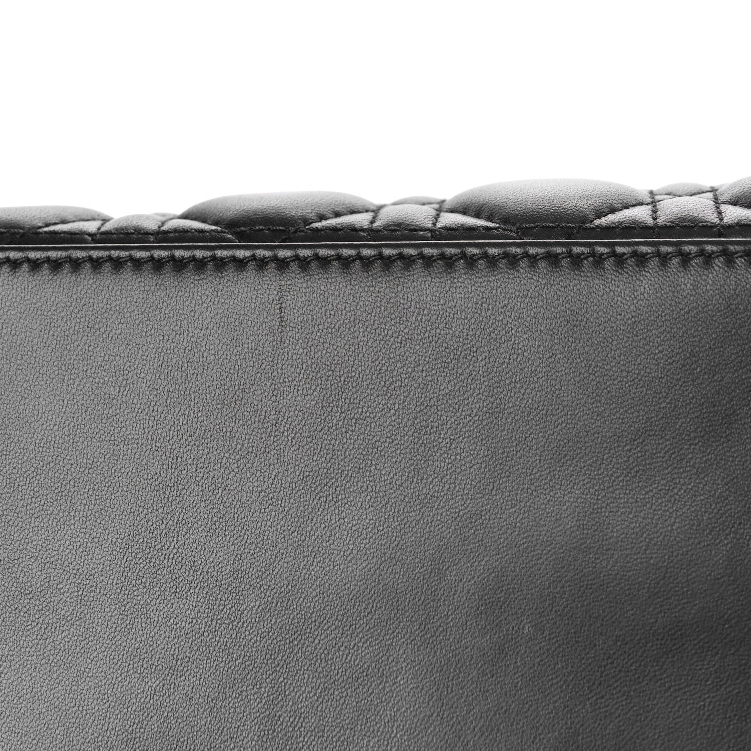 Christian Dior Lambskin Cannage Medium Lady Dior Black 8 of 8