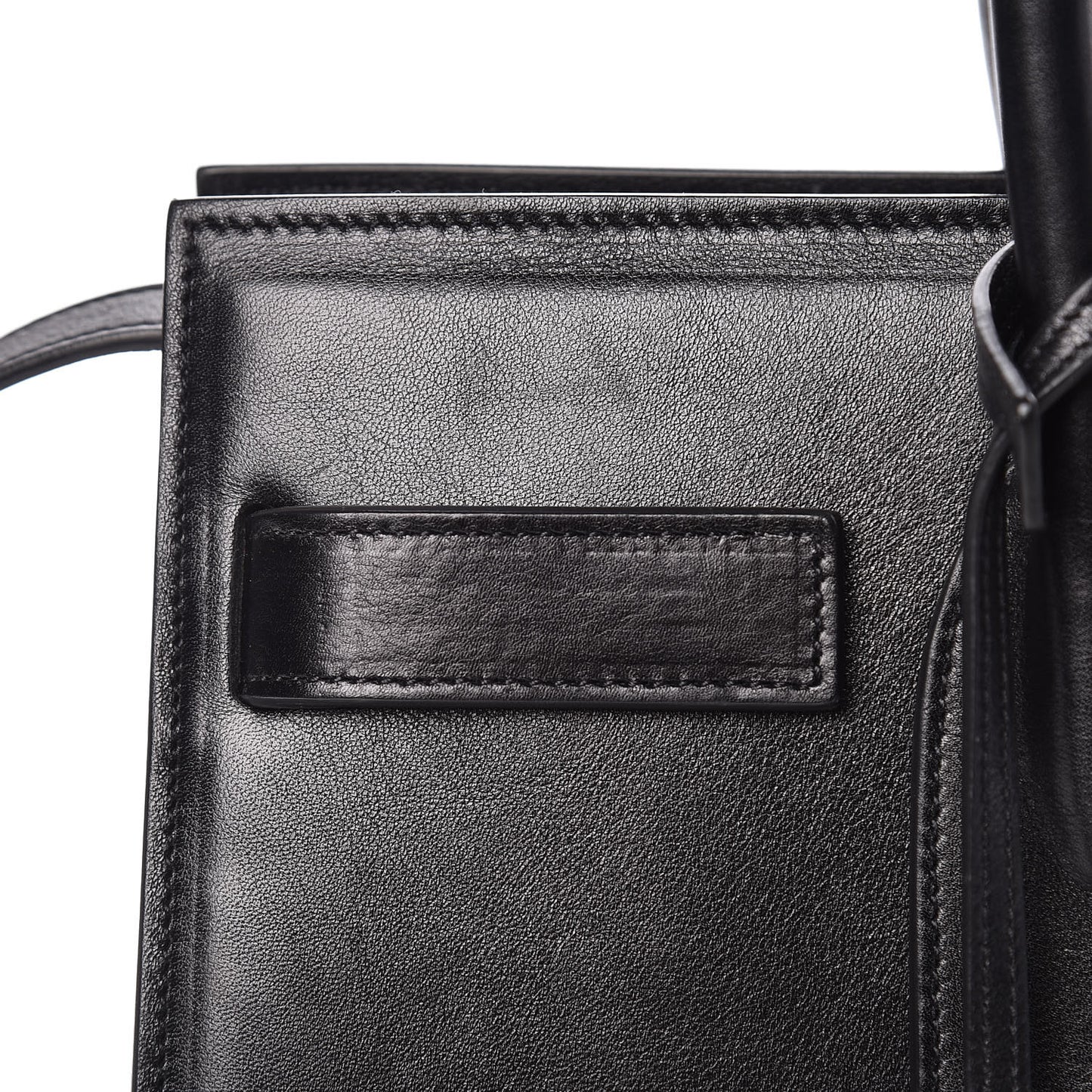 Calfskin Small Sac De Jour Black