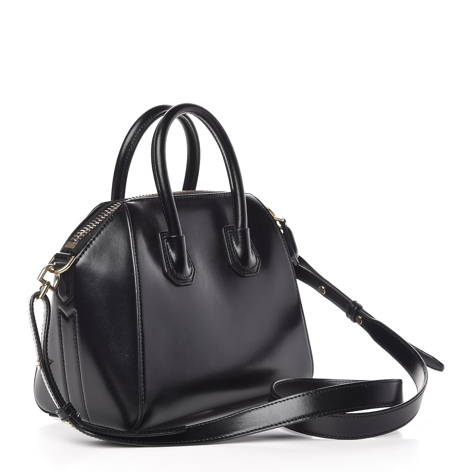 Givenchy Shiny Lord Calfskin Mini Antigona Black 3 of 11