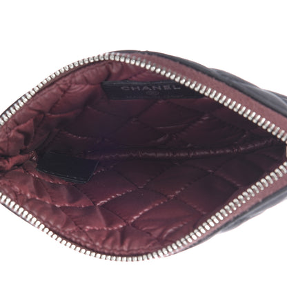 Chanel Nylon Quilted Small Cosmetic Case Black 5 of 11