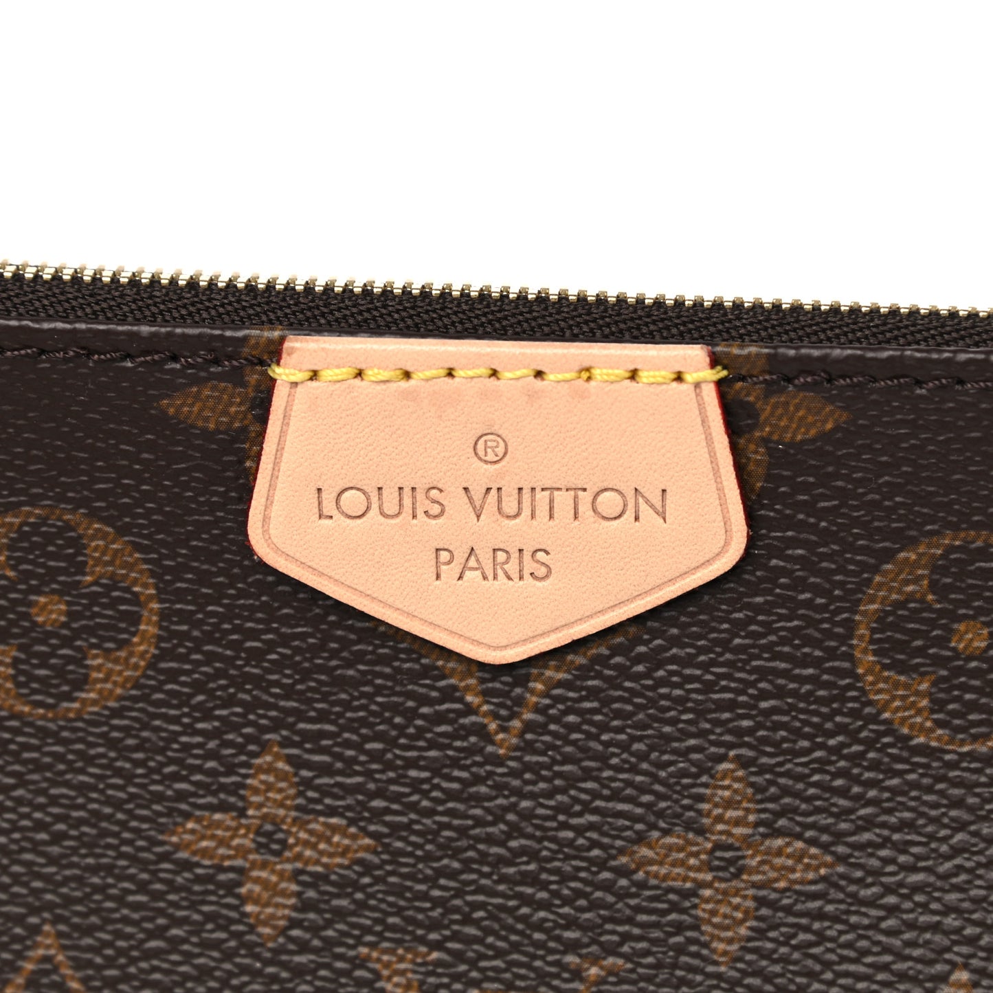 Monogram Multi Pochette Accessories Large Pochette Kaki