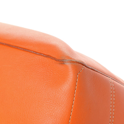 Celine Calfskin Boogie Satchel Orange 11 of 13