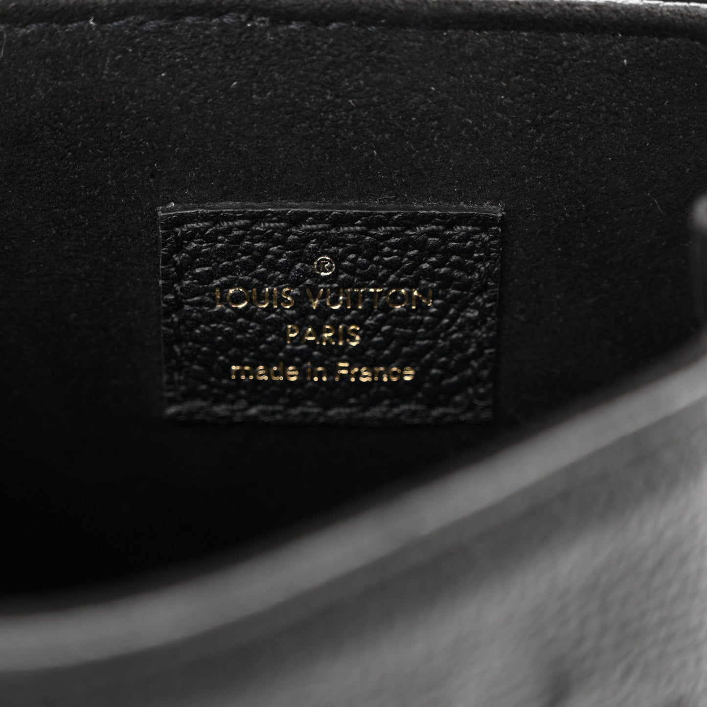 Empreinte Monogram Giant Tiny Backpack Black