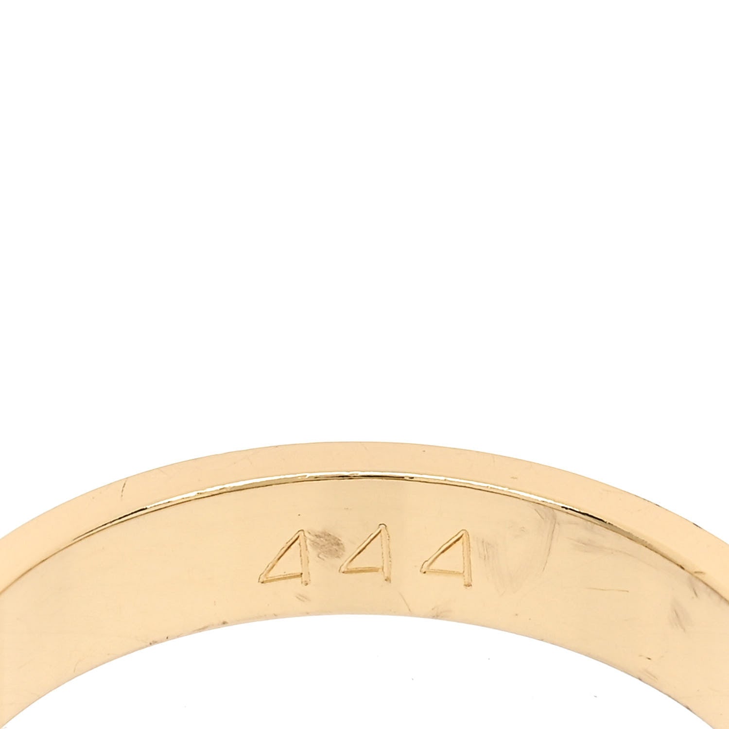 Cartier 18K Yellow Gold 3.5mm LOVE Wedding Band Ring 52 6 5 of 5