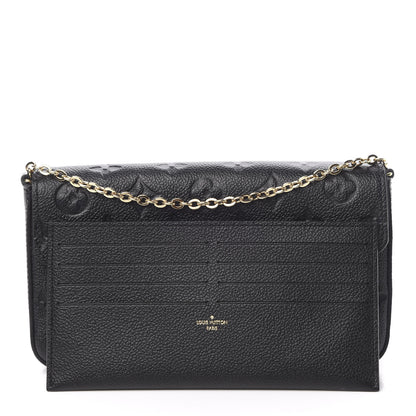 Louis Vuitton Empreinte Pochette Felicie Chain Wallet Black 11 of 11