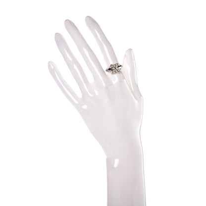 Chanel Pearl CC Ring 7 Silver 2 of 5