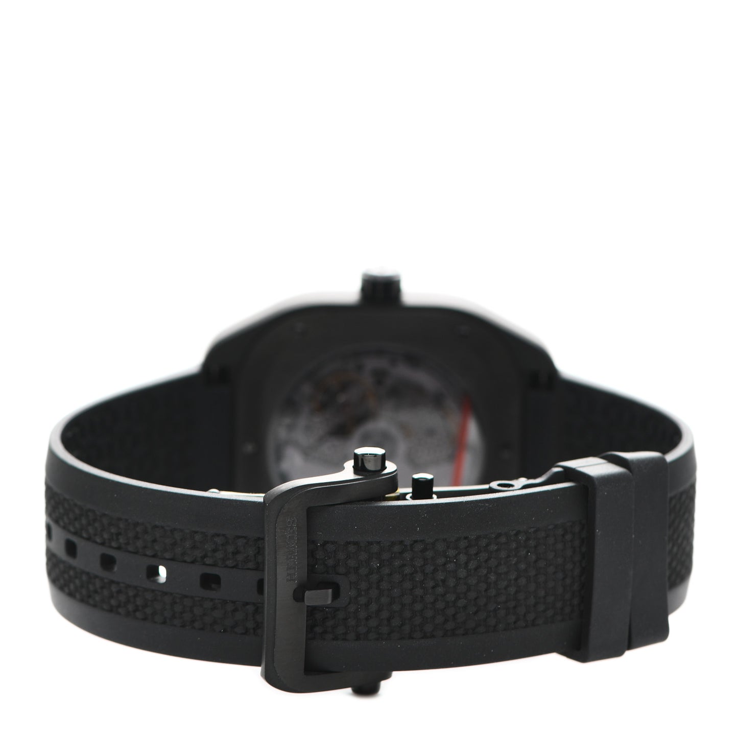 Graphene Nickel Rubber 39mm H08 Automatic Watch Noir