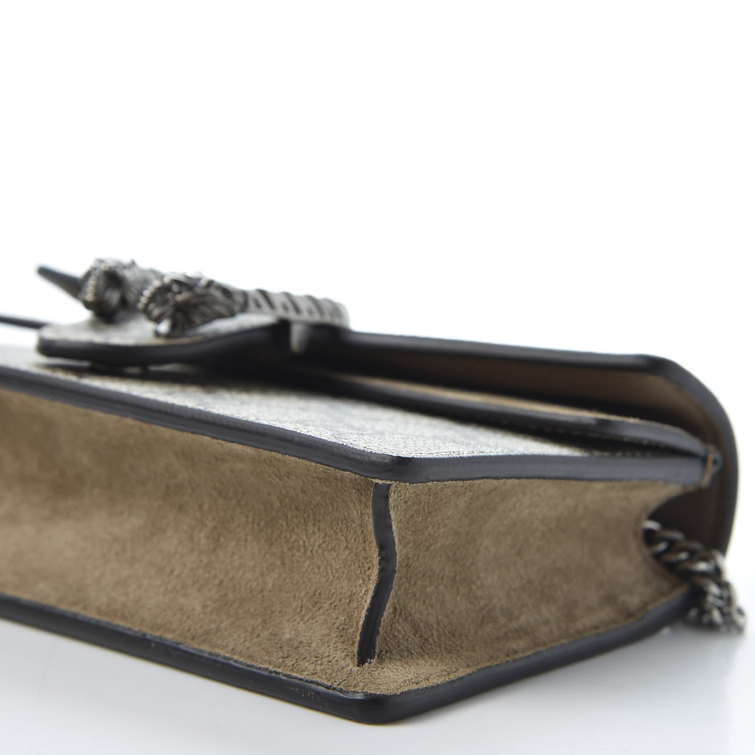 Gucci GG Supreme Monogram Super Mini Dionysus Shoulder Bag Taupe 6 of 9