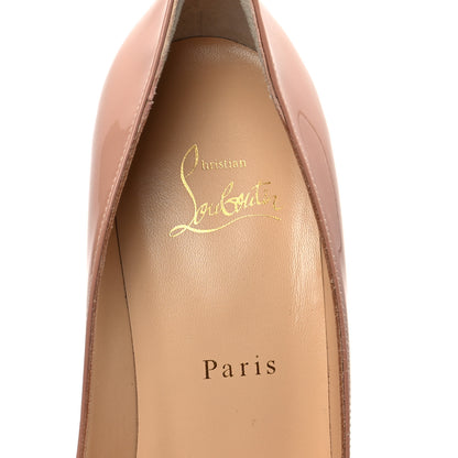 Christian Louboutin Patent Kate 70 Pumps 40 Nude 7 of 8