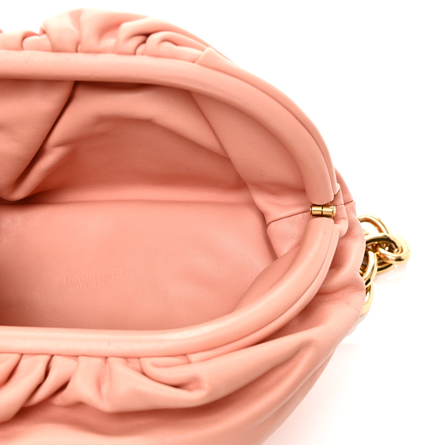 Bottega Veneta Nappa The Belt Chain Pouch Peachy 6 of 11