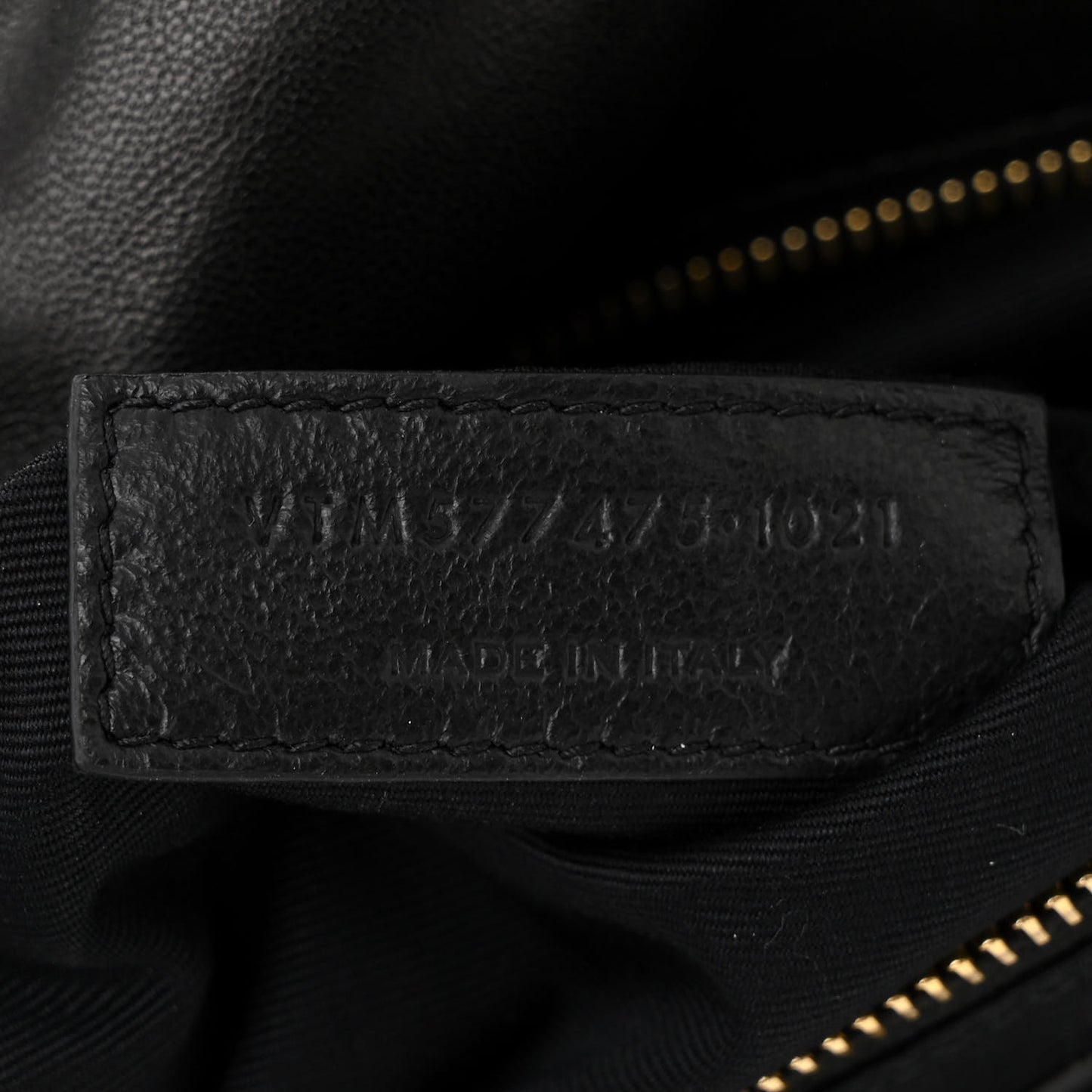 Lambskin Quilted Medium Loulou Puffer Monogram Chain Satchel Black